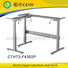 Quadro executivo ajustável da mesa da altura moderna da mesa do mobiliário de escritório para a estação de trabalho saudável